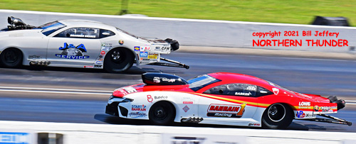 Jeffrey Barker (near lane) vs Brandon Snider 
(far lane) - PM